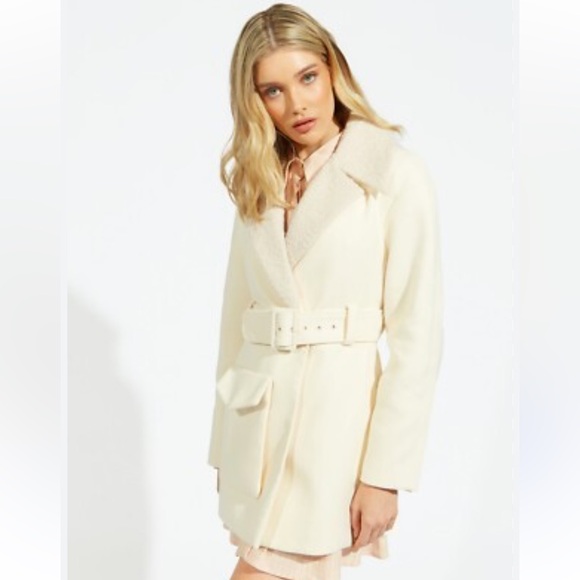 ALICE MCCALL WOMENS GIRLS ON FILM COAT CREAM - Picture 2 of 9